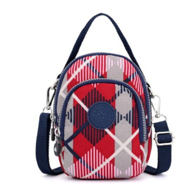 2019 Luxury New Bag Fashion Womens Mini Square Bags Waterproof Nylon Bags Portable Shoulder Crossbody Large Capacity Oblique Fashion Handbag