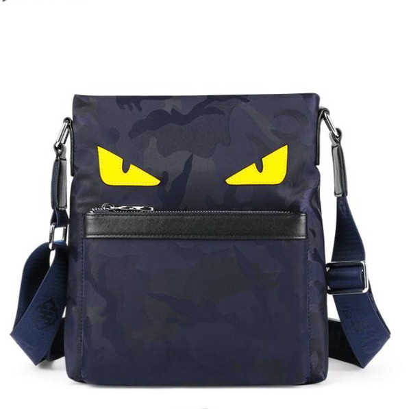 Free shipping luxury brand Monster Eyes Handbags Fashion Oxford cloth Shoulder Bag Men woman Designer High Quality Crossbody Bags