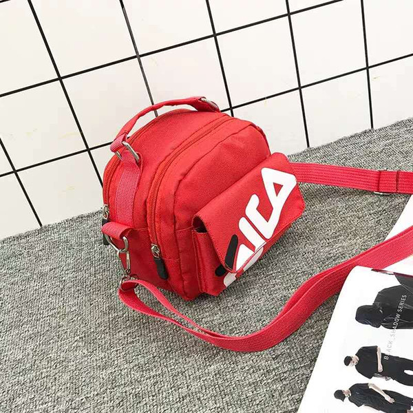Canvas Slant Bag Female Spring and Summer 2019 New Fashion Handbag Male Sports and Leisure Single Shoulder Slant Bag