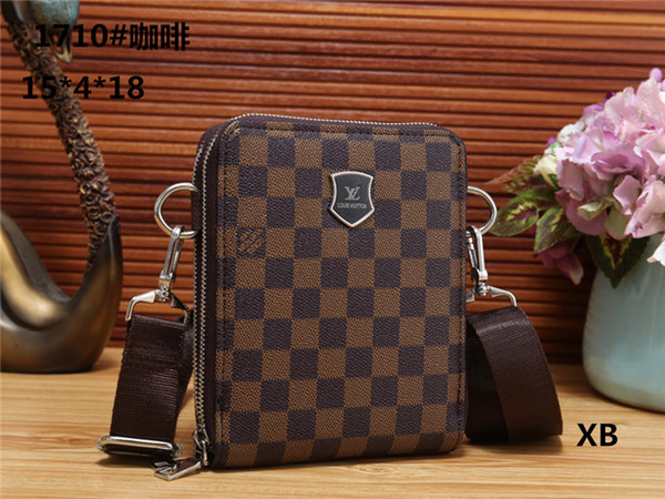 New Fashion men handbags ladies wallet Good quality Leather Unisex Clutch Bags HY601710 men 's Single shoulder Mobile phone bag