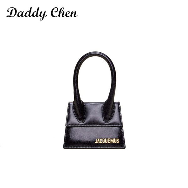 2019 Fashion High Quality Mini Handbag Women New Solid Color Shoulder Messenger Bag Letter Lady Crossbody Party Bag