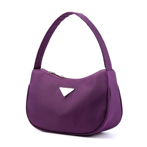 purple tote bag handtas vrouwen pink bag for women waterproof nylon bolsa woman fashion casual luxury handbag new sac femme