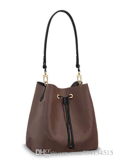 Fashion women handbag Bucket bag Genuine Leather Shoulder Messenger Bags