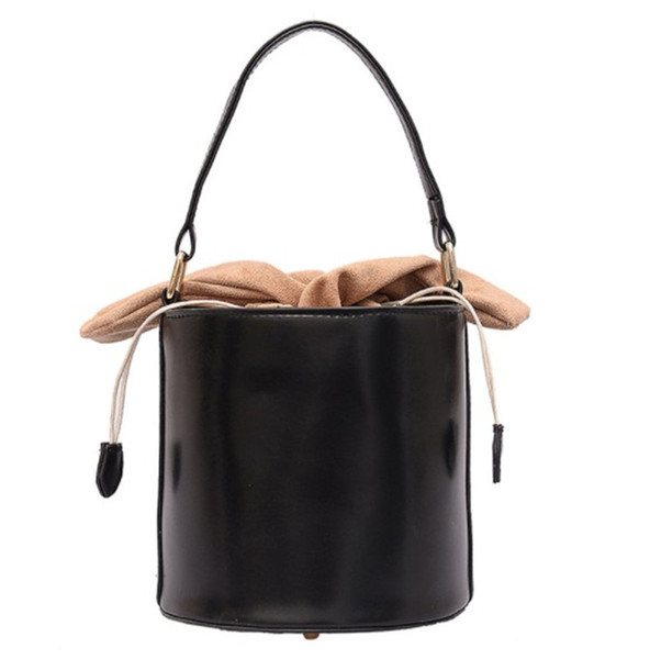 Designer Luxury Shoulder Bag Women New Style Retro Bucket Bag Simple Korean Shoulder Bag Fashion Mini Messenger Bowknot Retro Cute