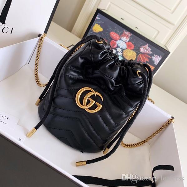 High Quality Women Fashion Luxury Handbag Women Handbag Fashion Messenger Bag Luxury Handbag Mini Bucket Bag Size 17x19x10cm