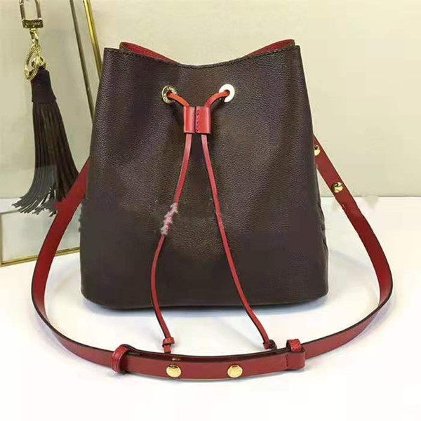 2020 new shoulder bags leather bucket bag women famous brands designer handbags high quality Cross Body