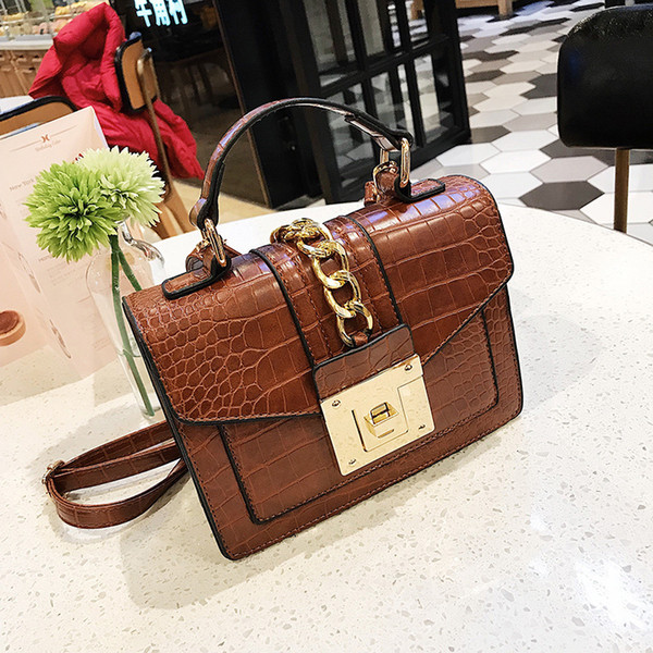 Fashion Messenger Bag 2019 Ladies Hand Sling Shoulder Bag Women Leather Luxury Handbags Designer Female Vintage Crossbody Bags