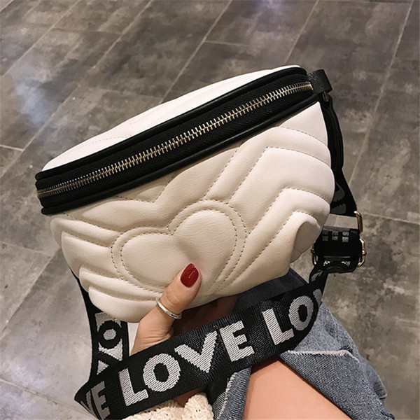 2019 new women's bags ladies shoulder bags casual fashion wide shoulder strap women's messenger