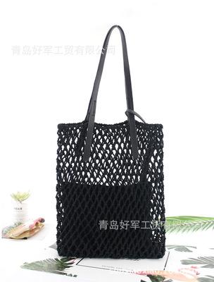 2019 Pure manual cotton yarn wrapping hand-tied hollow straw wrapping