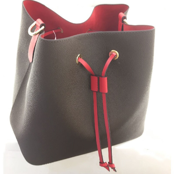 Best Selling Orignal Classic Ladies Shoulder Bags Leather Fashion Shoulder Bag Bucket Bags Designer Messenger Hopping Purse Neonoe 44020