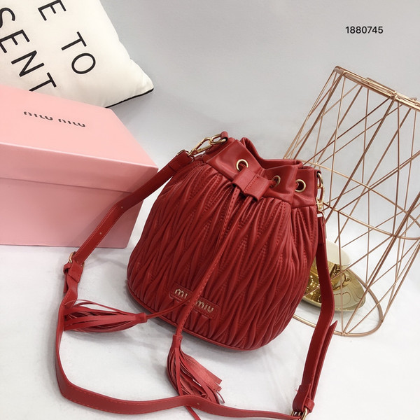 Shoulder bags leather bucket bag women famous brands designer handbags high quality crossbody bag designer luxury handbags purses