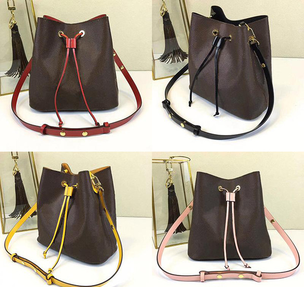 Real leather fashion famous shoulder bag Tote designer handbags presbyopic shopping bag purse luxury messenger bag