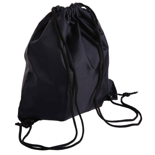 Drawstring Bag Folding Sport Backpack Nylon Gym Training Sackpack Storage Portable Use