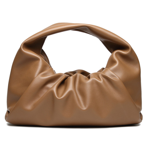 Cloud Bag Women Handbag Soft Leather Croissant Simple Wild 2020 New Armpit Hand Bag