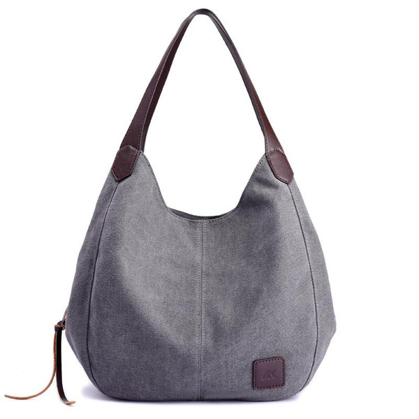 Casual Women Canvas Handbags Large Capacity Lady Tote Bag Brand Female Women's Shoulder Bag Environmental Canvas Bolsas