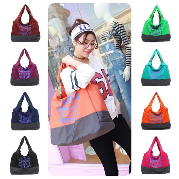 Fashion Women's Handbag Nylon Shoulder Bag Casual Simple Waterproof Diaper Bag Gym Shopping Tote Hobos Crossbody Bags