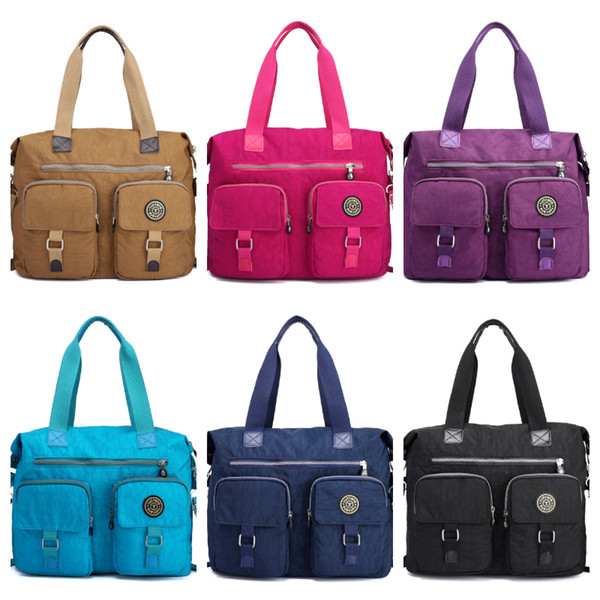 Waterproof Nylon Handbag Women Diaper Bag WOMEN'S Shoulder Bag Large Capacity Travel Handbag Anti-Spillage WOMEN'S Nappy Bags