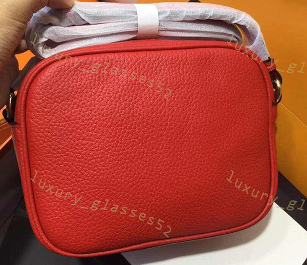 Women Leather Soho Bag Disco Shoulder Bag women Crossbody bag Designer handbag Come with Box Purse 308364