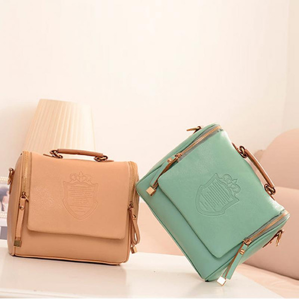 new high quality fashion mini mini clamshell Ms. Ms. handbag shoulder bag retro messenger bag PU Leather Messenger Bag