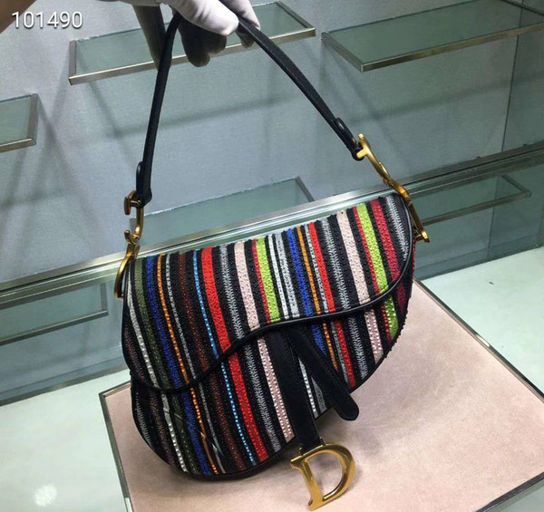 women reusable handbags Bag 2019 New Pattern Portable Small Square Package Messenger Badge Chain Packet crossbody purses sling#00120