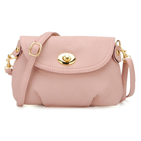 Pink Bolsos Feminina Vintage Small Crossbody Bag Female Messenger Shell Bag Women Handbags Cellphone Pockets Mini Coin Purses #187317