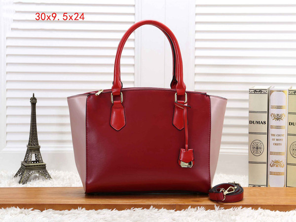 HOT!!! Famous Brand Women Bags PU Leather Handbags Famous Designer Brand Bags Purse Shoulder Tote Bag Wallet M721