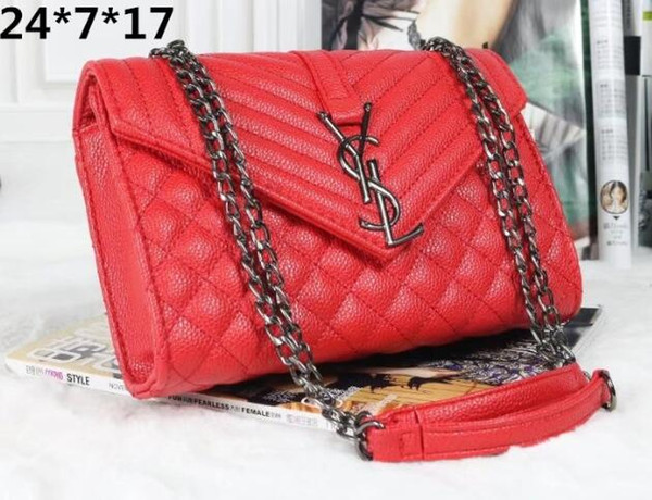 Hot2018! New style ys pu leather Single shoulder bag shoulder bags messenger bags tote totes top quality free shipping size24*7*17cm