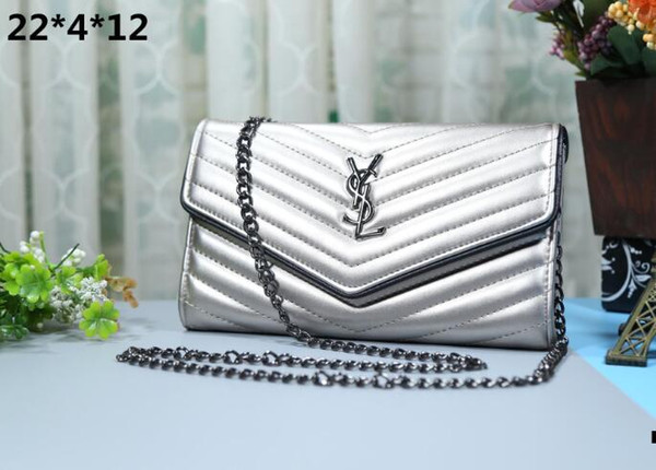 Luxury Designer High quality shoulder bags fashion brand ys l women bag package handbag Cross body shoulder Messenger bags size22*4*12cm