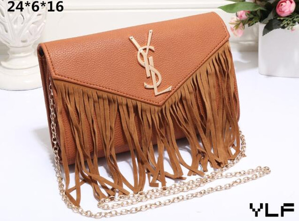 Wholesale-Luxury Designer shoulder bags fashion brand women's package handbag Cross body shoulder Messenger chain bags pocket size24*6*16cm