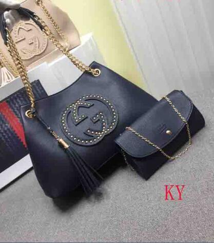 Wholesale-Brand fashion new style women's purse wallet quality pu leather message handbag shouldbag tote totes free shipping size38*10*25cm