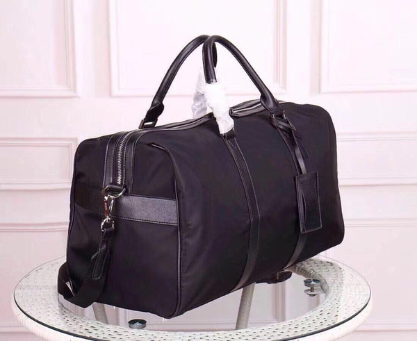 wholesale New style Top quality mens luxury designer travel luggage bag men totes leather handbag duffle bag fashion luxury Designer bag