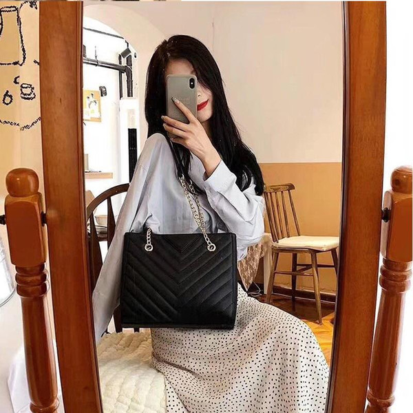 Designer Handbags Luxury Crossbody Fashion Shoulder Bags Chain Bag Good Quality Real Leather Purses Ladies Handbag 2019 Hot Sale00031755