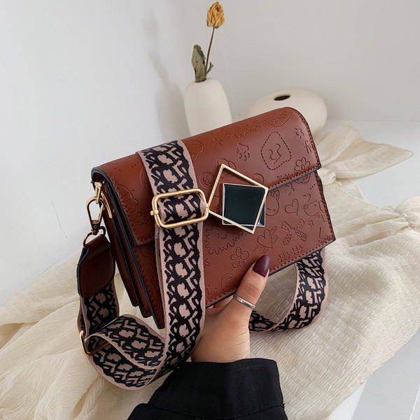 small square bag small crossbody bags for women 2020 new shoulder messenger handbag luxury leather handbags ladies