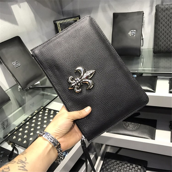 Coin Purse High Quality Fashion derma Business Card Holder Fashion Men's Wallet Men's Wallet Clutch