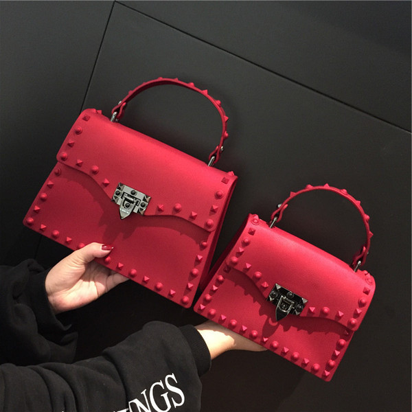 BASG HOUSE 2019 New Women Messenger Bags Luxury Handbags Women Bags Designer Jelly Bag Fashion Shoulder Bag Females PU Leather Handbags