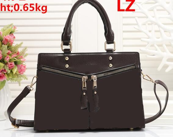 2020 spring new style women designer luxury handbags purses leather doublt zipper fashion satchel shoulder bags with long strap belt bag 511