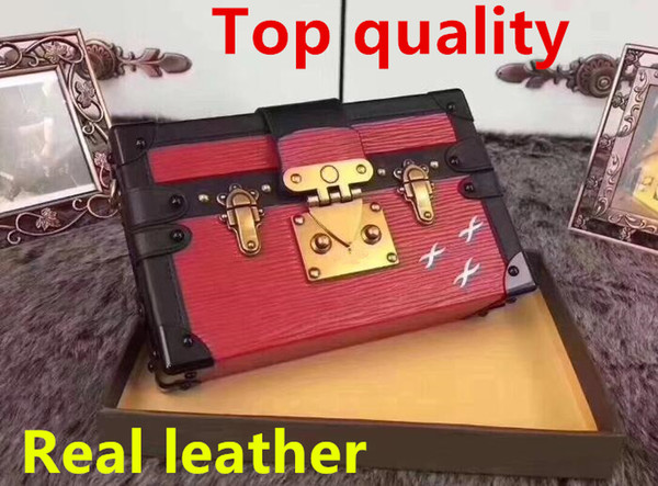 Women luxury brand genuine leather cross body shoulder messenger bags ladies clutch purses evening bag designer mini satchel box top quality