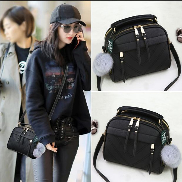 2019 ladies handbag rivet crossbody shoulder bag chenyi207860