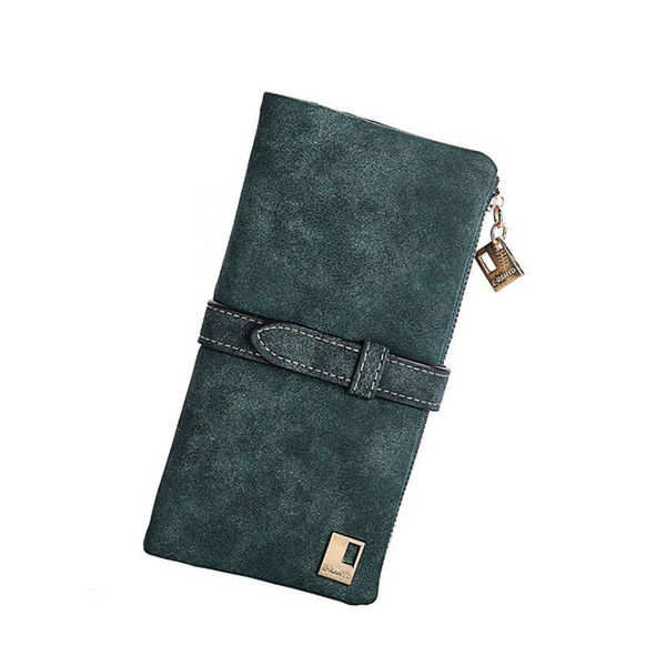 2019 New style Ladies designer purse brand wallet Credit card holder long pattern Long zippered Frosted large capacity and High-quality