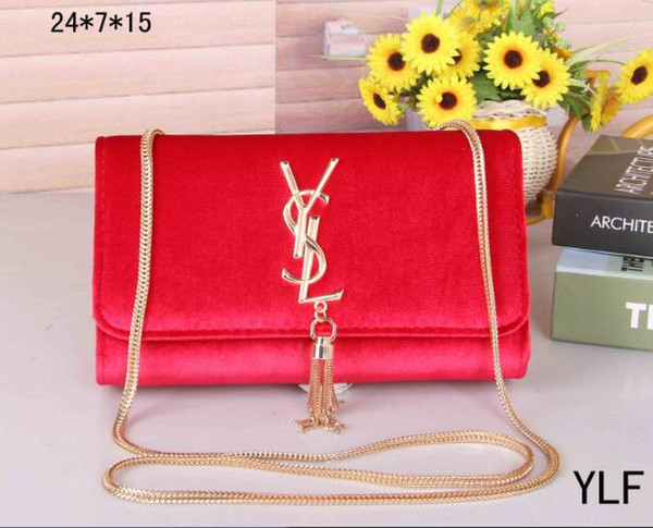 Wholesale Designer shoulder bags brand women's package handbag Cross body shoulder Messenger chain bags pocket