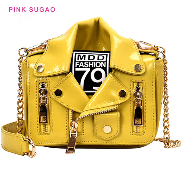 Pink Sugao women shoulder bags deisgner chain bag new styles purse fashion wild lady bags pu leather shoulder bag