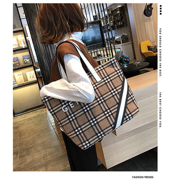 Pink sugao designer tote bags women handbag luxury handbag fashion shoulder bags large capactity shopping bag lattice handbag wholesales