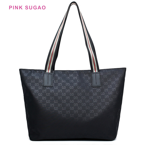 Pink sugao designer handbags women large purse luxury tote bag 2022new styles shoulder handbag big handbag oxford material handbag BHP