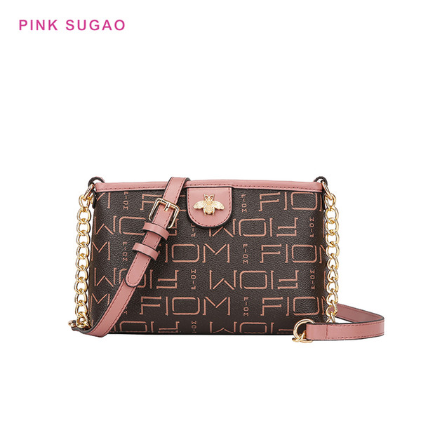 Pink Sugao designer shoulder bag women tote bags fashion handbag lady shopping bag new styles purse letters printed shoulder bags