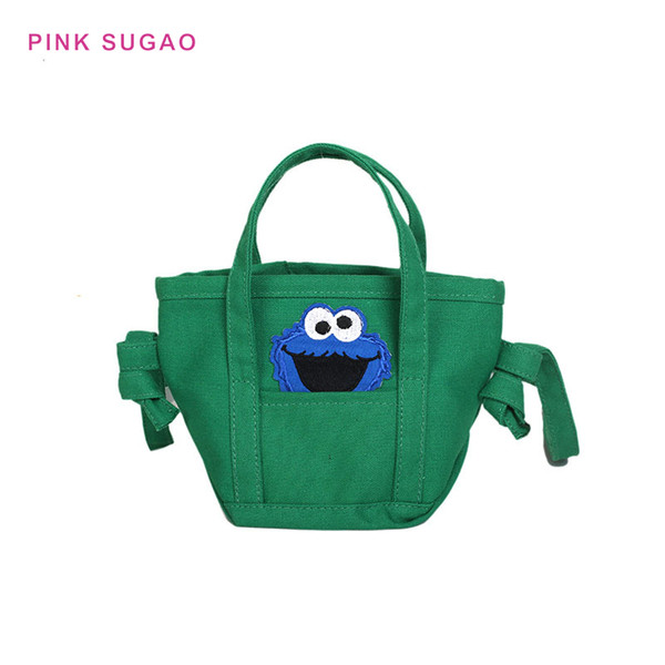 Pink sugao designer purse handbag women tote bags new fashion shoulder bags small crossbody bag wholesales canvas material messenger bag