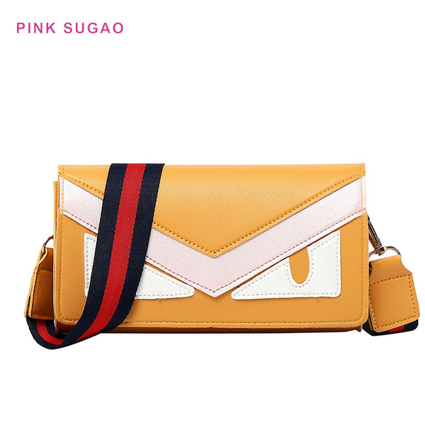 Pink sugao designer shoulder bag women crossbody bags 2022new fashion small purse chain bag cartoon cute mini handbag hot sales lady bag