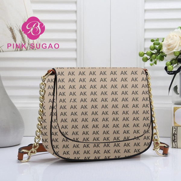 Pink sugao designer purses 2022fashion brand shoulder bag women crossbody bag pu leather chain bags for lady high quality hot sales