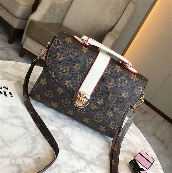 New Trendy Korean Version Goes With The Ins Ultra Hot Single Shoulder Bag Fashion Printed Messenger Bag 2020