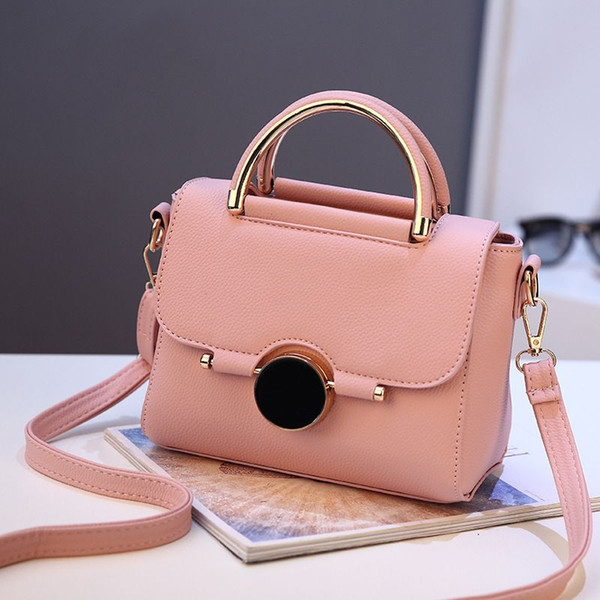 The new bag of women's bags is the sweet fashion women bag slanted shoulder bag girl