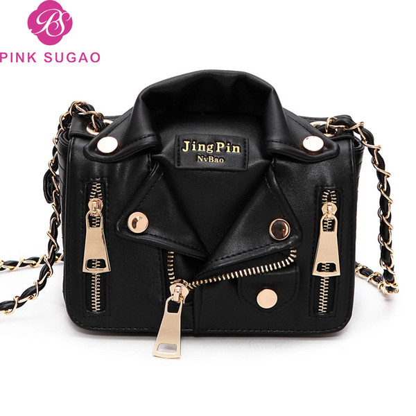 Pink sugao designer luxury handbags purse designer women shoulder bag coat shape crossbody bags 2022pu leather new fashion messenger bag